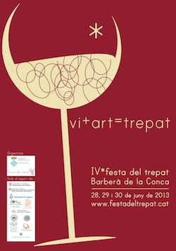 Cartell 4ª Festa del Trepat a Barberà de la Conca