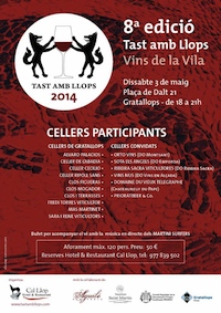 Cartel Tast amb Llops 2014