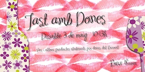 Cartel Tast amb Dones 2014