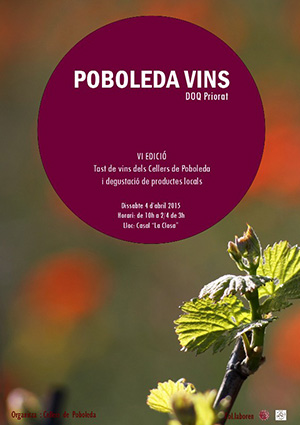 Cartel 6a edición Poboleda Vins