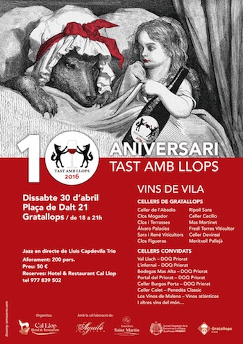 Cartel Tast amb Llops 2016