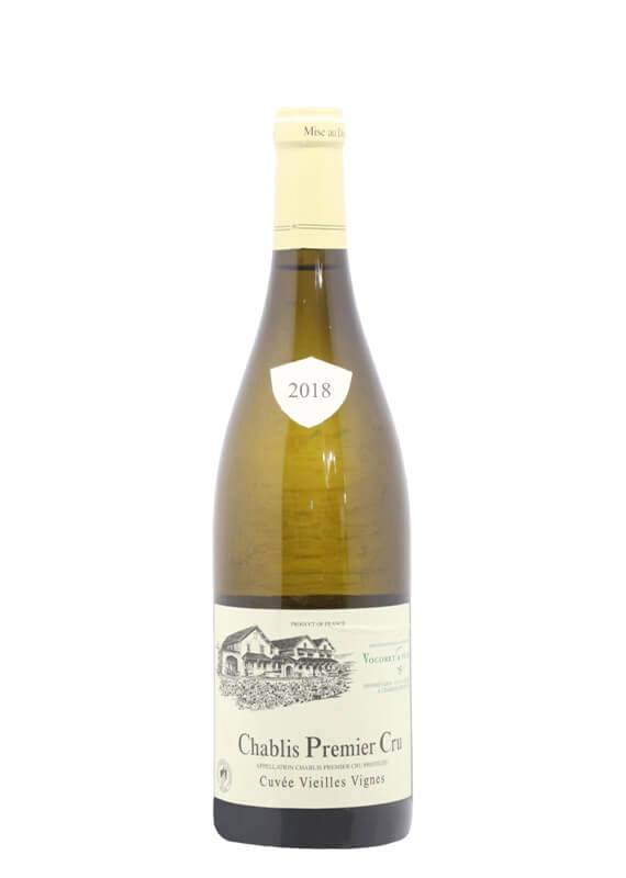 Vocoret & Fils Chablis Premier Cru Cuvée Vieilles Vignes 2018 by elvi.net