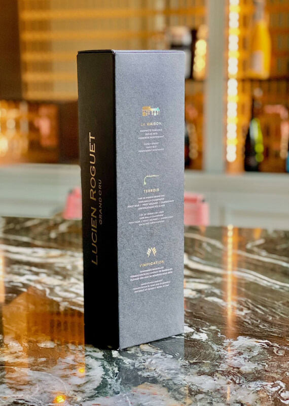 Lucien Roguet Rosé Alcaloïde Brut Grand Cru Millésimé 2020 by elvi.net Lucien Roguet Rosé Alcaloïde Brut Grand Cru Millésimé 2020 by elvi.net